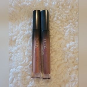 2 Huda Beauty Demi Matte Liquid Lip: Day Slayer &  Revoltionaire